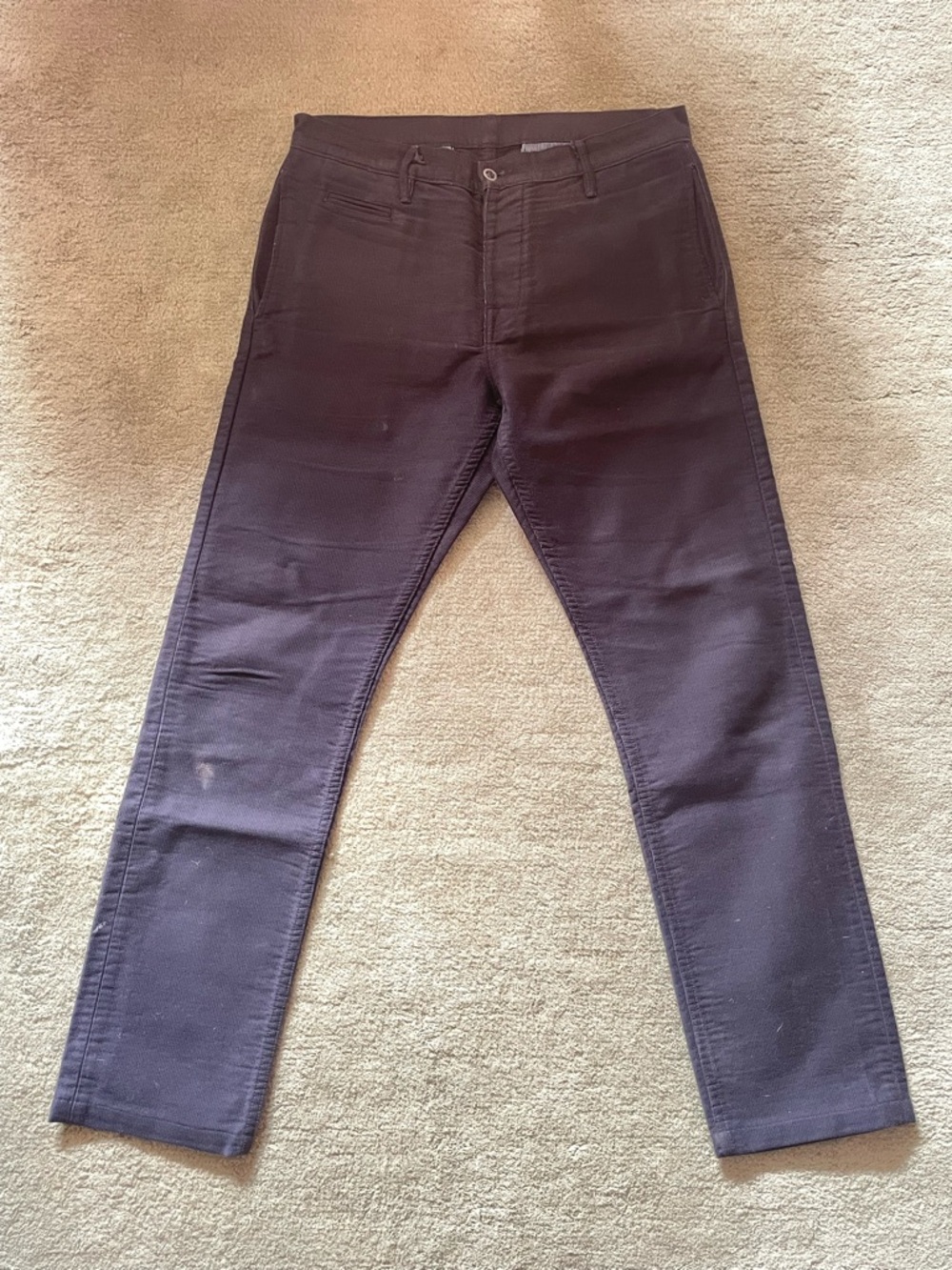 Left Field Men's Slim Straight black Pants